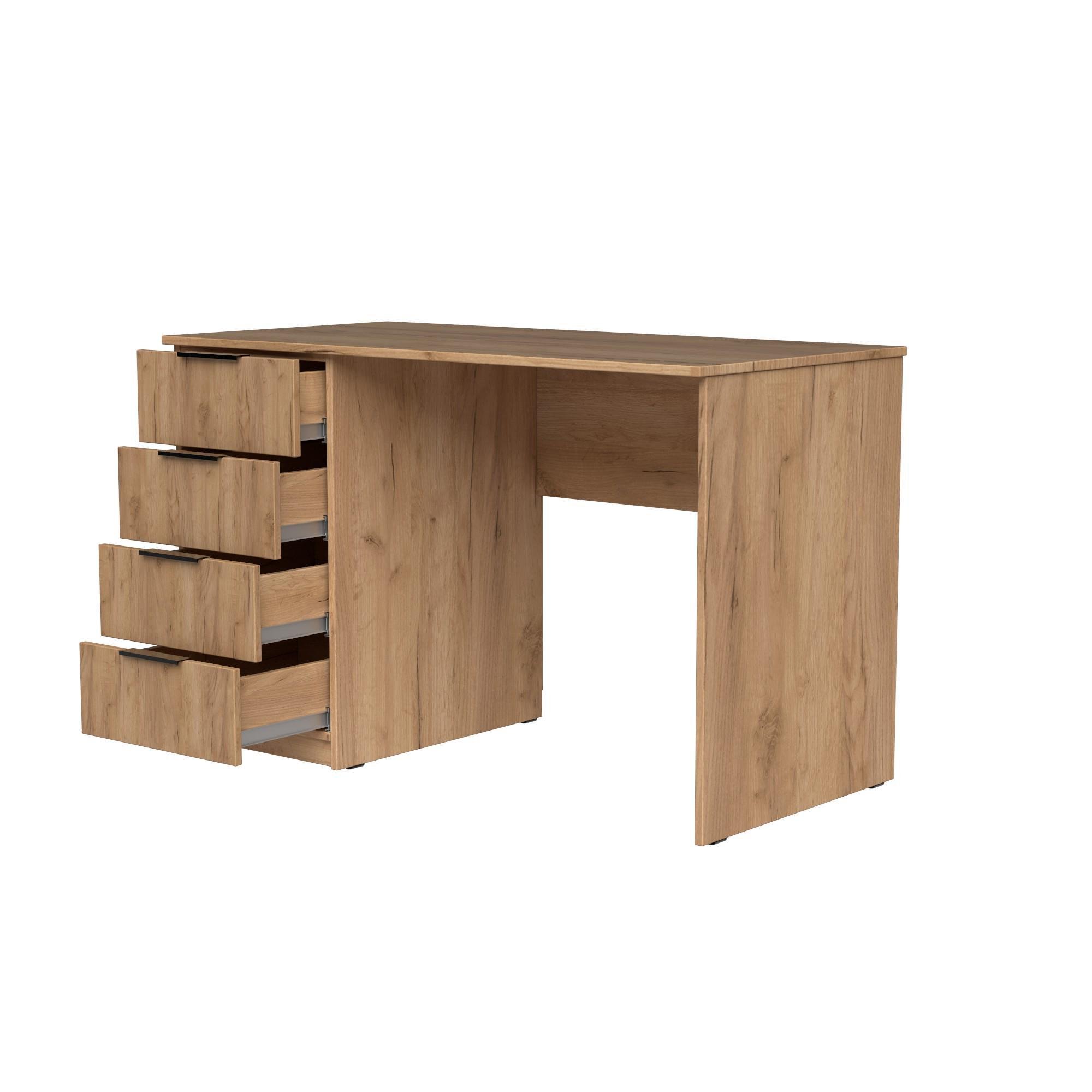 Стіл письмовий СП2 4Я SENAM 750х1100х600 мм ДСП Дуб Крафт Золотий - фото 4