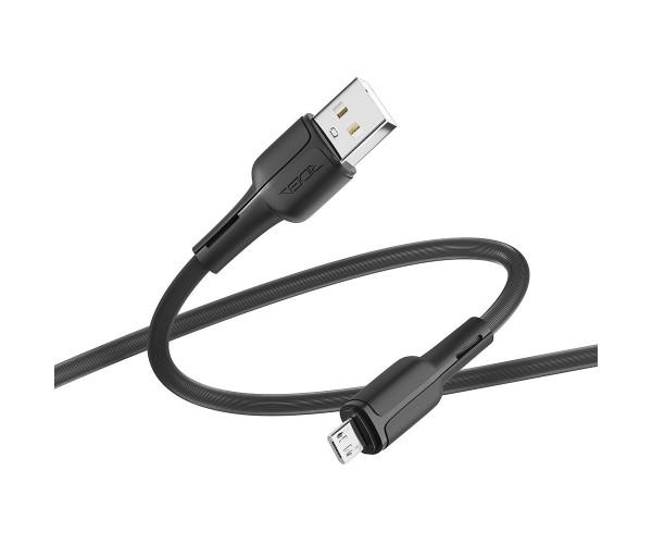 Кабель USB Data Ridea RC-CO10 CommonPro Micro 3A 1 м Black - фото 4