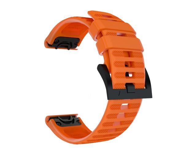 Ремешок Silicone Across Strap для смарт-часов Garmin Epix Gen 2 47 мм/MARQ Gen 2 22 мм Оранжевый