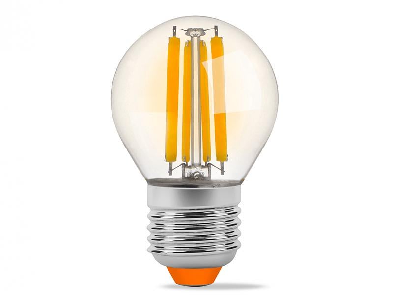 Світлодіодна лампа VIDEX Filament G45FA 4W E27 2200K (VL-G45FA-04272)