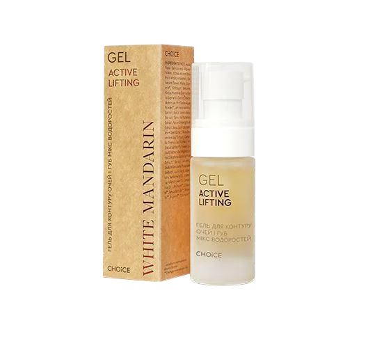 Гель для контура глаз и губ White Mandarin серии Микс водорослей Active Lifting 30 мл