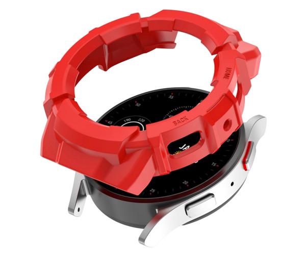 Чехол защитный Armor PU для Samsung Galaxy Watch 5 40 мм Красный
