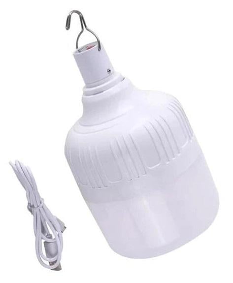 Лампа автономная для кемпинга на аккумуляторе 80 Вт компактная 10х5 см Белый