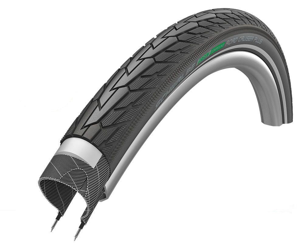 Покрышка Schwalbe 28x1.75 47-622 ROAD CRUISER PLUS PunctureGuard TwinSkin B/B+RT HS484 50EPI Green Покрышка Schwalbe 28x1.75 47-622 ROAD CRUISER PLUS PunctureGuard TwinSkin B/B+RT HS484 50EPI Green