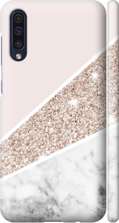 Чехол на Samsung Galaxy A30s A307F Пастельный мрамор (4342m-1804-42517)