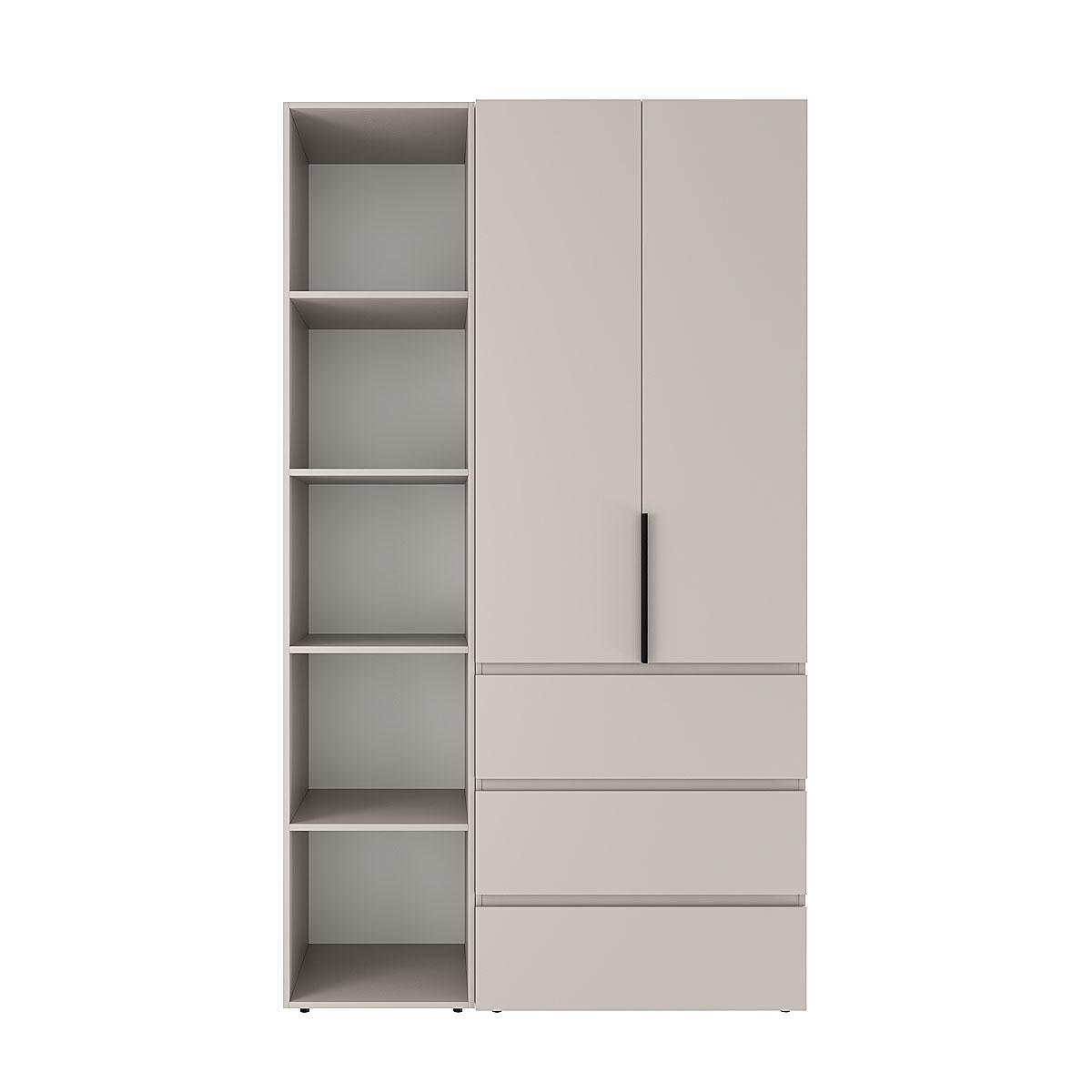 Шкаф распашной комбинированный ART IN HEAD №7 Light 1200x500x2200 мм Кашемир (GALTK0714000000) - фото 1 Шкаф распашной комбинированный ART IN HEAD №7 Light 1200x500x2200 мм Кашемир (GALTK0714000000) - фото 1