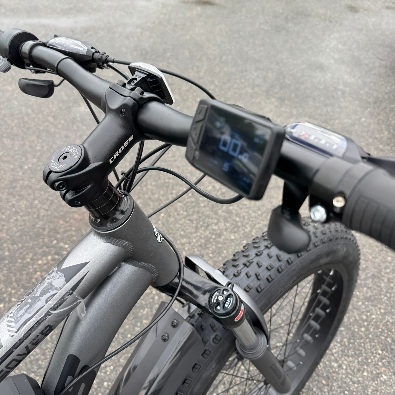 Велосипед з Е-комплектом 26х4,0" Crossover 2025 48 В 750 Вт MXUS 15 Ah/до 55 км запас ходу/дисплей LSD-10/Pas-асистент - фото 6