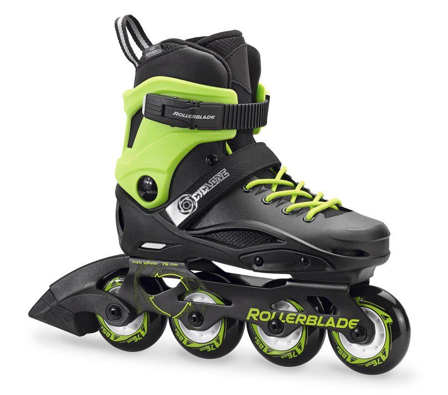Роликові ковзани Rollerblade CYCLONE Чорний/Зелений (UHF6A15F2216F4E.131)