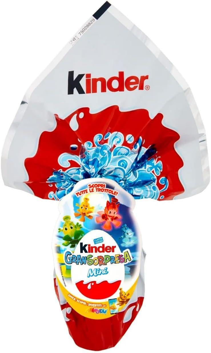 Шоколадне яйце Kinder Gransorpresa Trottole Mini Ovetto 41 г (2513899215)