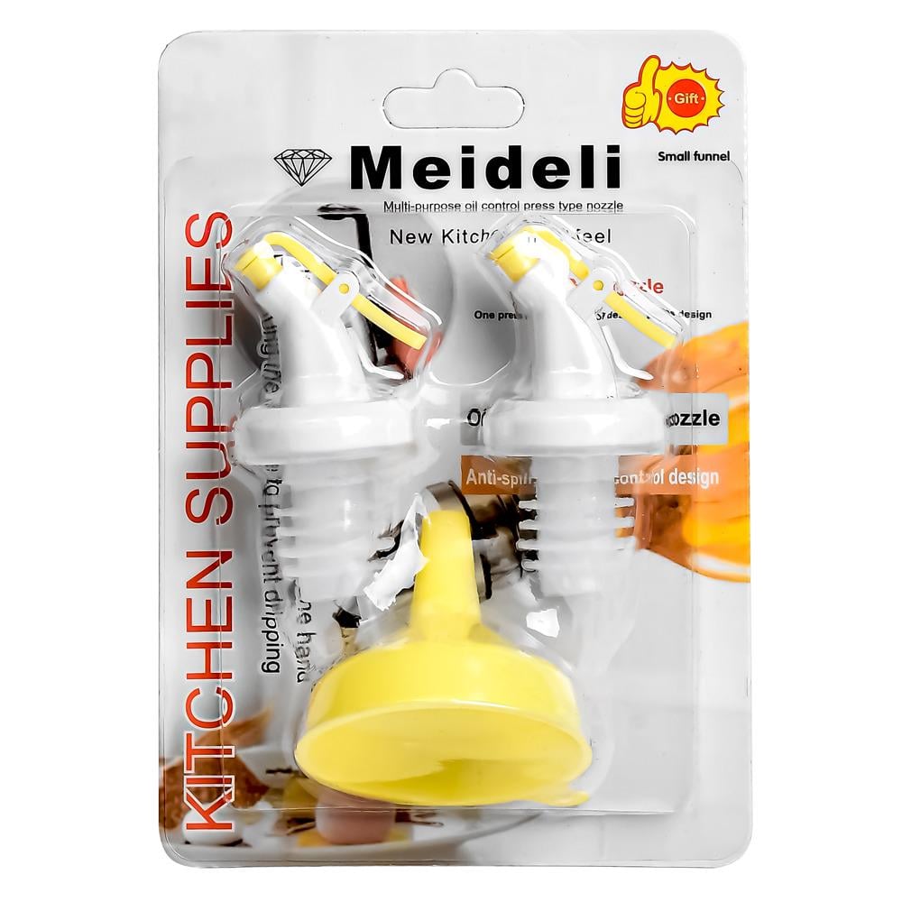 Диспенсер-пробка на бутылку с воронкой R92379 3 пр.