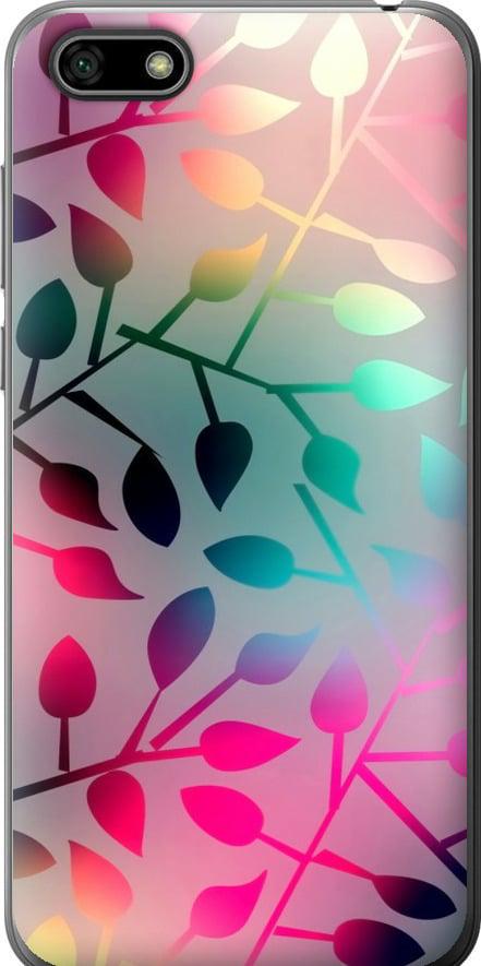 Чехол на Huawei Y5 2018 Листья (2235t-1500-42517)