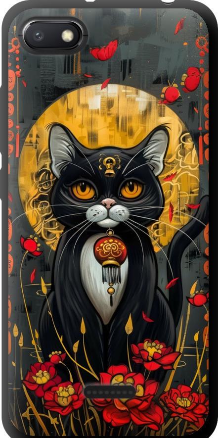 Чехол на Xiaomi Redmi 6A China Cat (6134b-1531-42517)