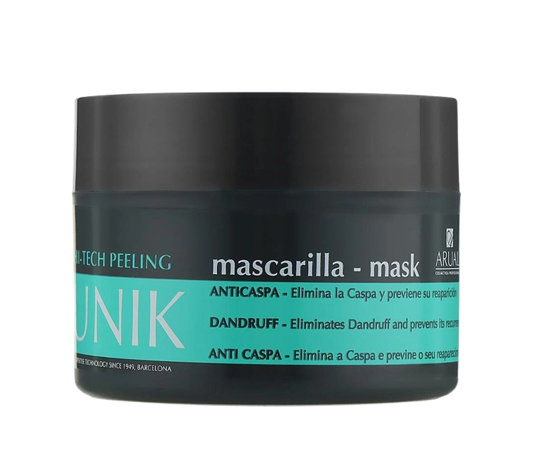 Маска для волос склонных к появлению перхоти ARUAL Unik Hi-Tech Peeling 250 мл (2360157759)