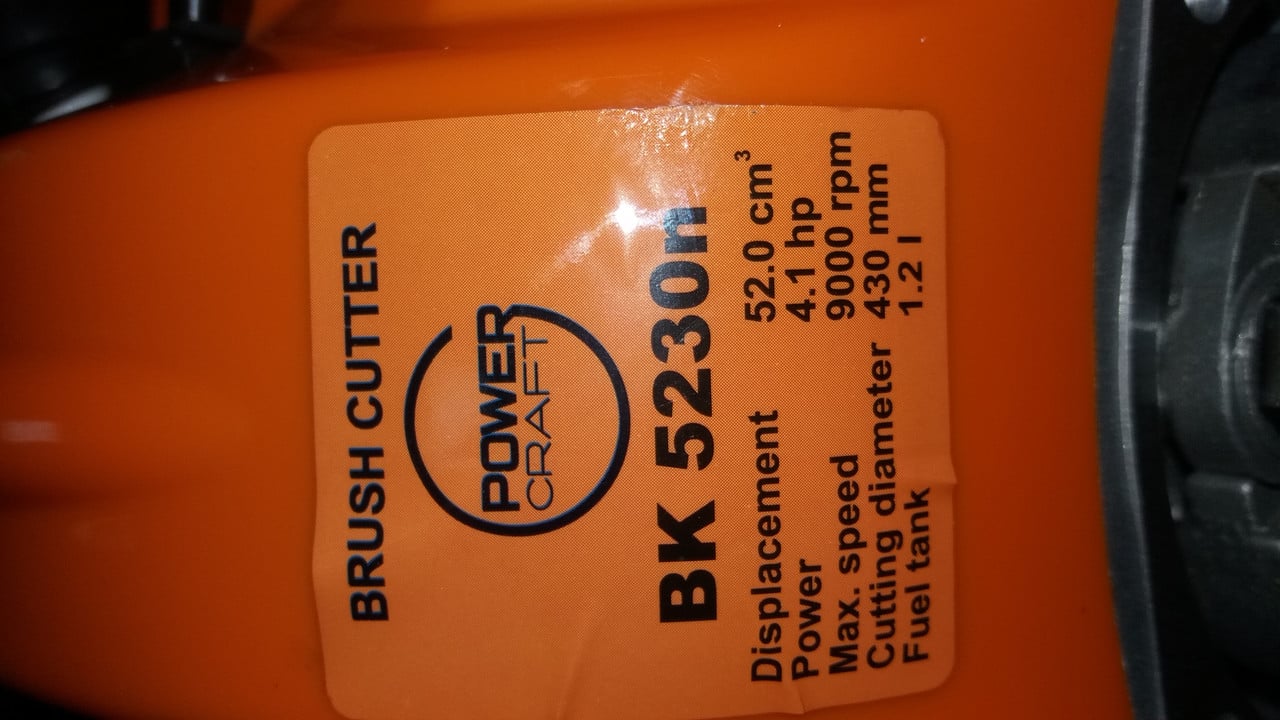 Мотокоса POWERCRAFT (BK 5230) - фото 5 Мотокоса POWERCRAFT (BK 5230) - фото 5