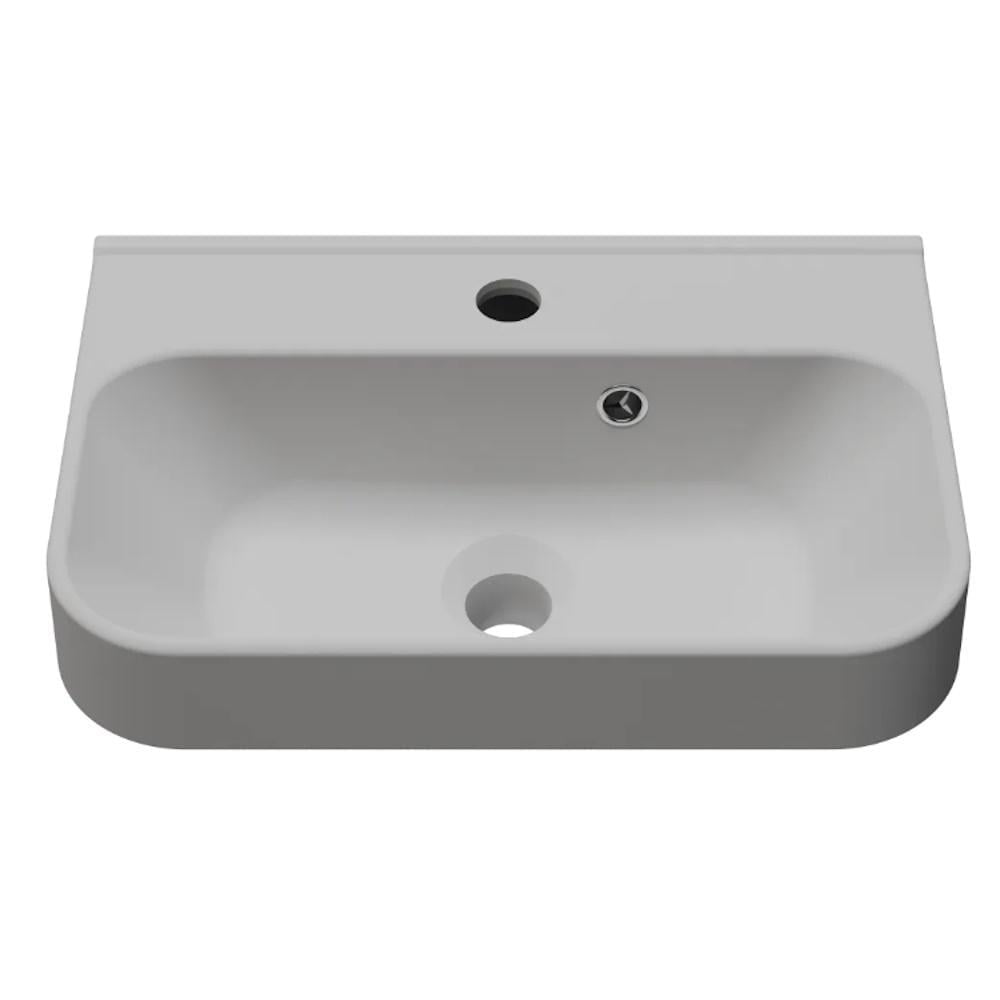 Раковина глянцевая подвесная Amidicon Comfort 45 450x300 мм из литого камня (AMD-COMFORT_45_HL) Раковина глянцевая подвесная Amidicon Comfort 45 450x300 мм из литого камня (AMD-COMFORT_45_HL)