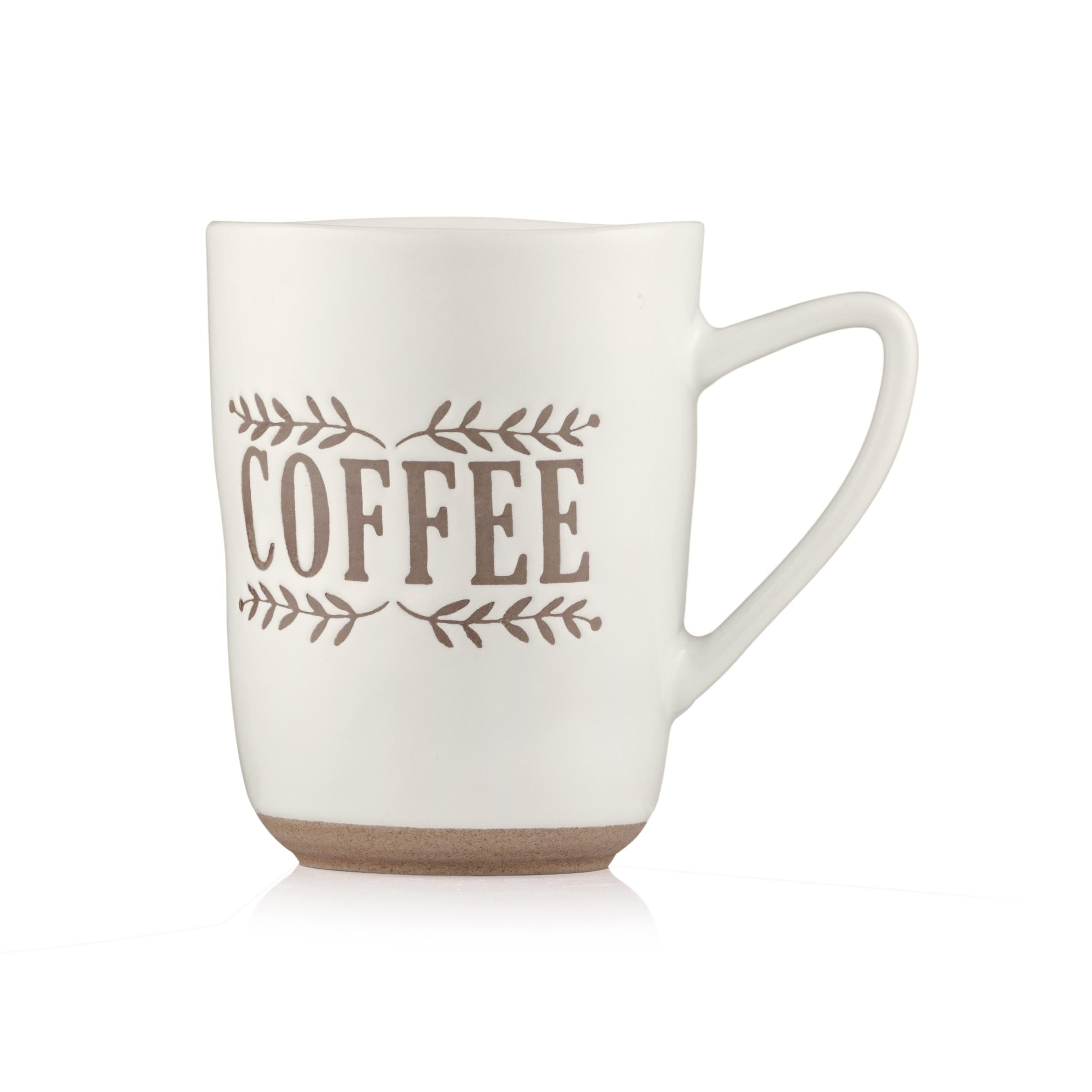 Чашка керамическая Ardesto Coffee 340 мл Белый (AR3079)