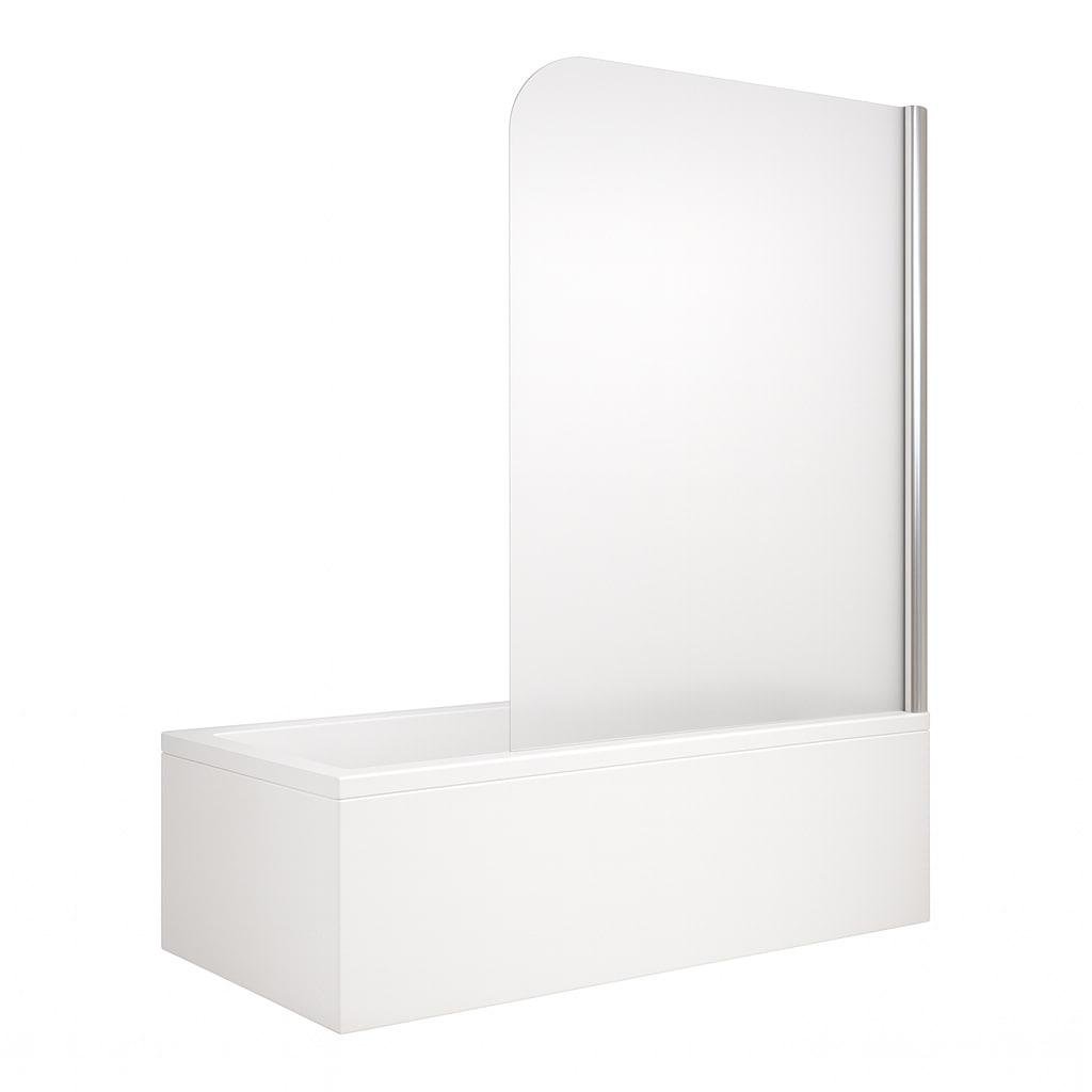 Штора для ванной KO&PO 140х70 см хром матовое стекло 6 мм (C15566) - фото 2 Штора для ванной KO&PO 140х70 см хром матовое стекло 6 мм (C15566) - фото 2