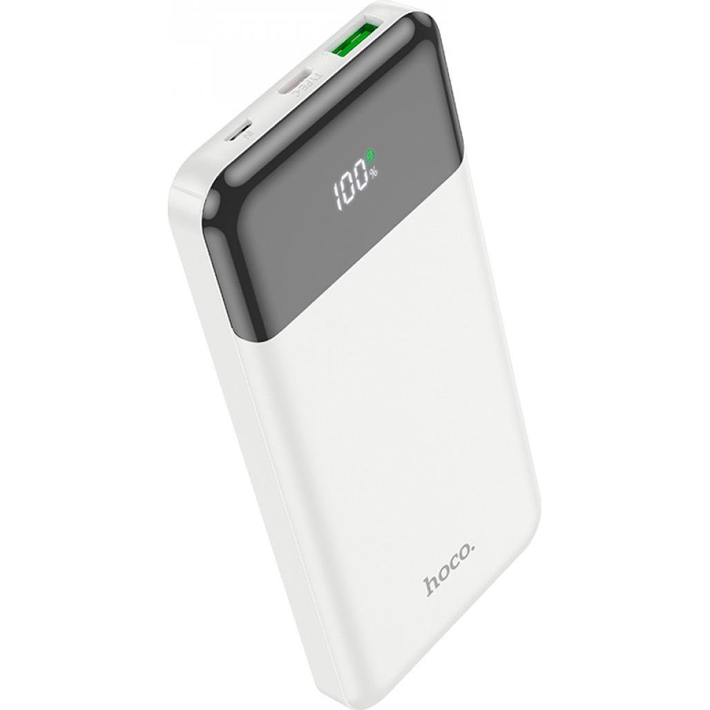 Зовнішній акумулятор Hoco J102 Cool Figure 10000 mAh 20W White