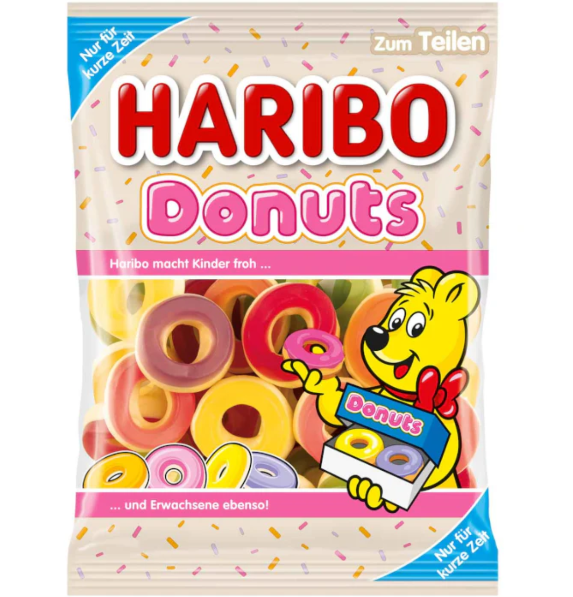 Конфеты желейные Haribo Donuts Пончики фруктовые 175 г (2197579123)