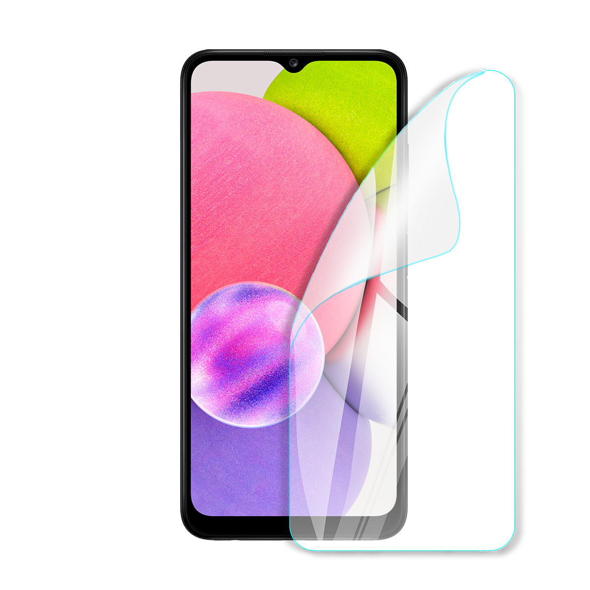 Полиуретановая пленка для Samsung Galaxy A03s серии Extreme Armor (PF-E02SNG-001-006)