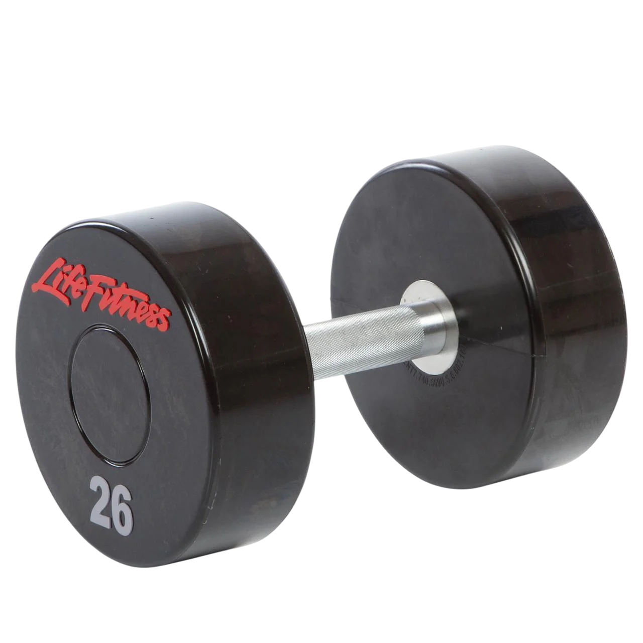 Гантель цельная Life Fitness SC-80081-26 с полиуретановым покрытием 26 кг (2532856009)