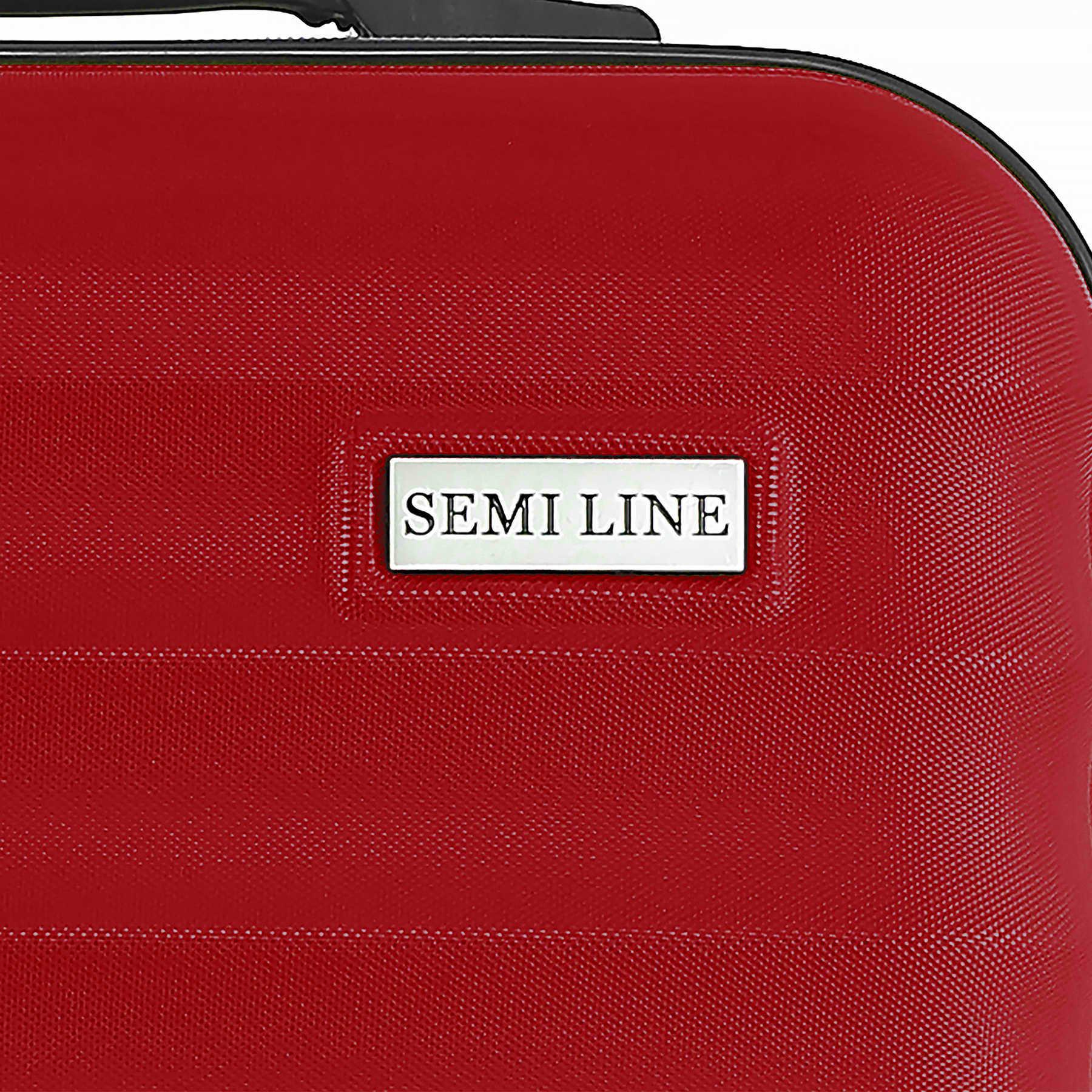 Чемодан SEMI LINE 18" S Red (T5578-1) - фото 9