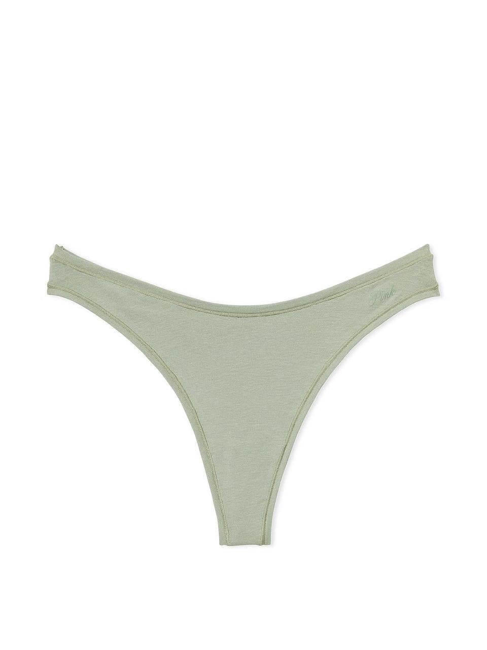 Трусики женские Victoria's Secret стринги XS Зеленый (2407037133)