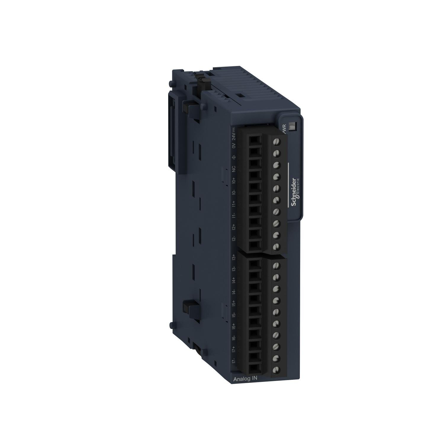 Модуль Schneider Electric TM3 8 аналоговых входов 24V DC 12 бит (TM3AI8)
