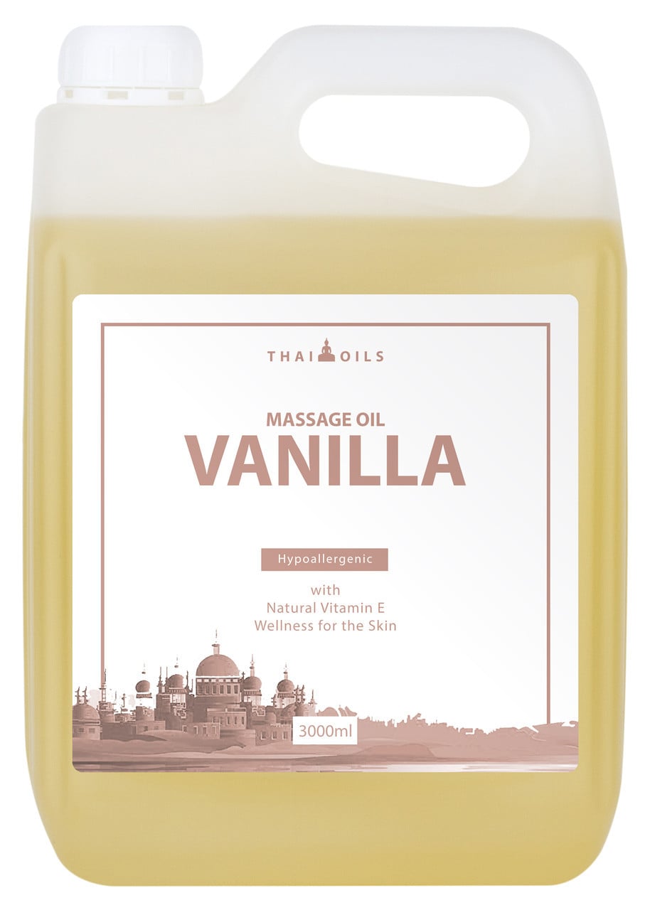 Масло Thai Oils Vanilla для массажа 3000 мл Масло Thai Oils Vanilla для массажа 3000 мл