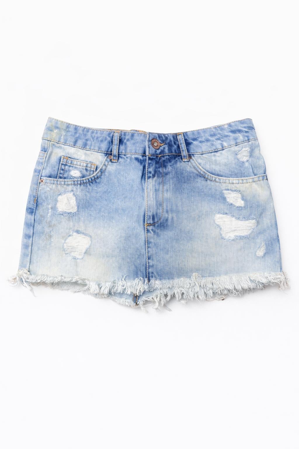 Юбка Bershka р. 36 Голубой (5935-969)