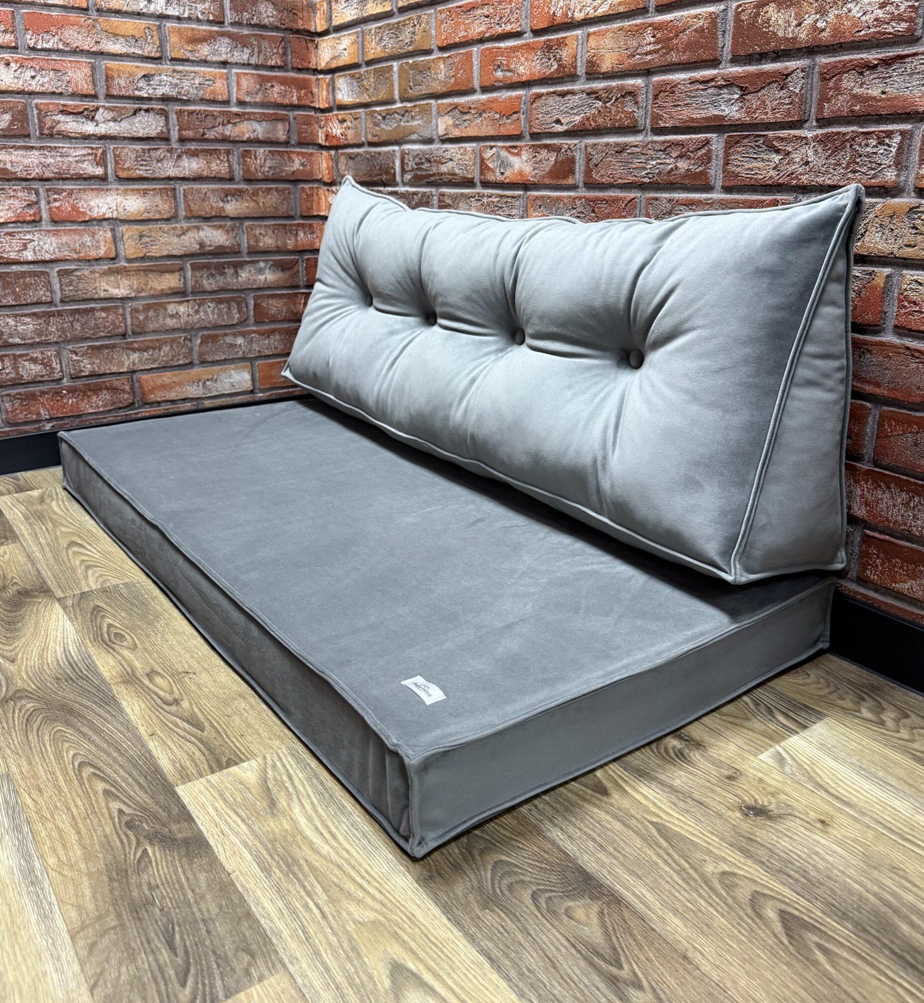 Комплект матраців Comfort Home на піддони/гойдалки/каркаси/садові меблі велюровий 120х60х40х8 см