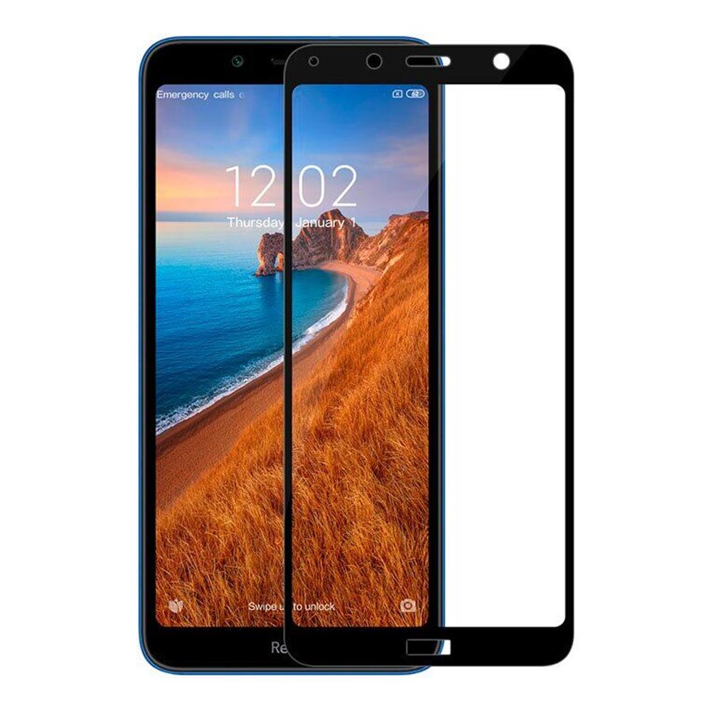 Защитное стекло Glass Full Glue для Xiaomi Redmi 7A Black (2892)