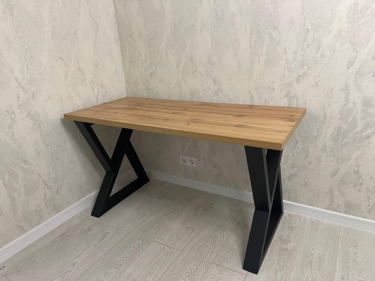 Стол письменный в стиле лофт Серия 1 1200х600х16 мм Дуб тахо (11000109) - фото 9 Стол письменный в стиле лофт Серия 1 1200х600х16 мм Дуб тахо (11000109) - фото 9