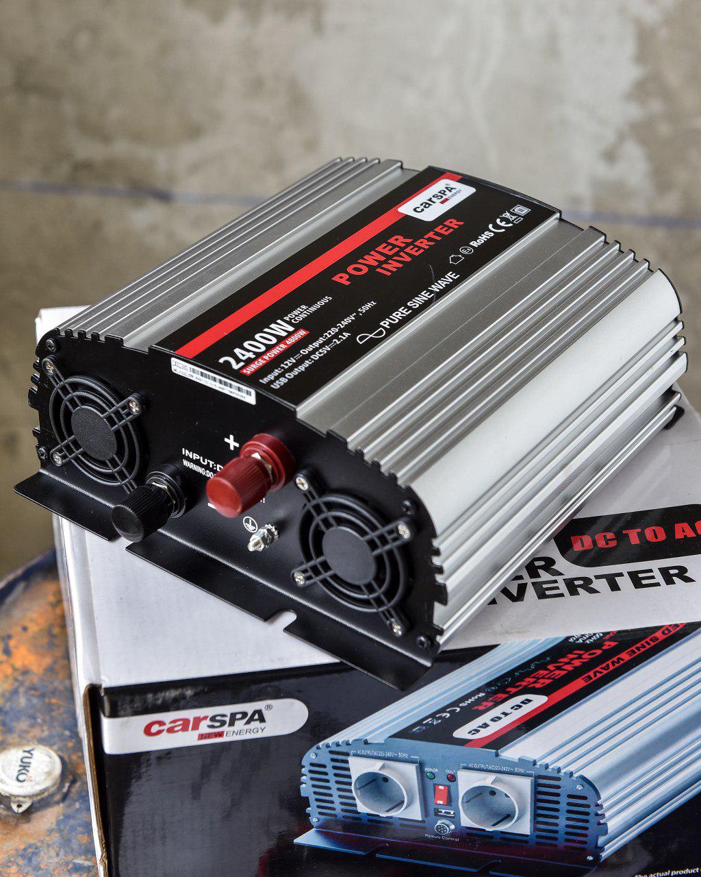 Инвертор Carspa чистая синусоида 2400W (19319747) - фото 4 Инвертор Carspa чистая синусоида 2400W (19319747) - фото 4