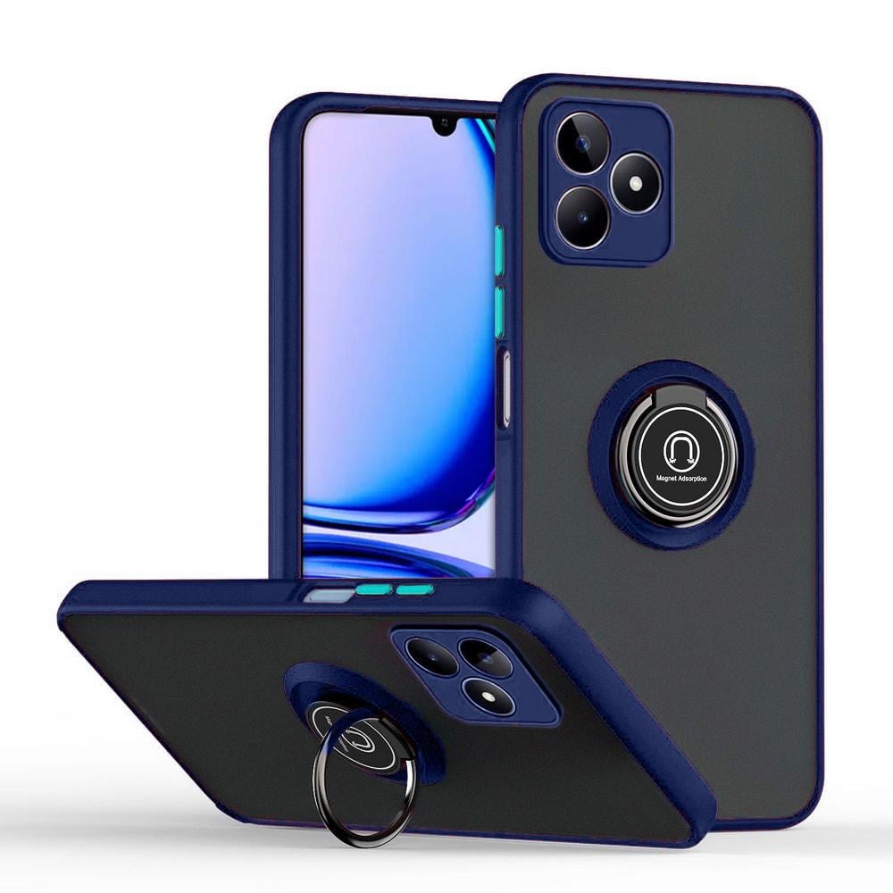 Защитный чехол MatteLuxe Realme C53 (с кольцом) Blue (34663-28)