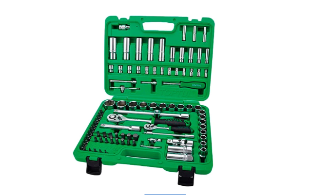 Набір інструменту універсальний комбінований Toptul GCAI094R 1/4" 1/2" 6-гр. 94 пр. (24191960)