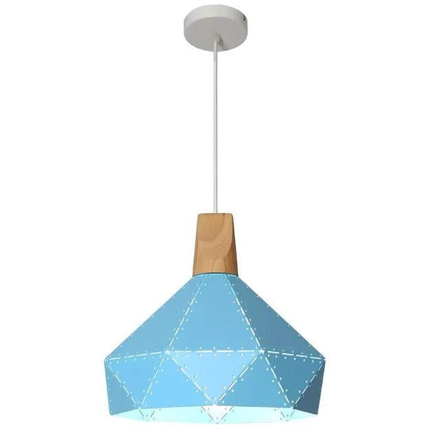 Подвесная люстра Sirius PL018-M с фигурным плафоном Е27 IP20 60W Голубой (28685573)