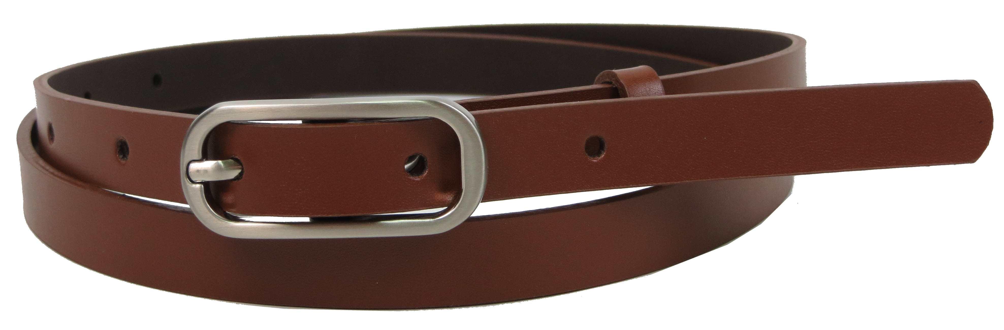 Ремень женский Rovicky кожаный Коричневый (PDR1,5 brown)