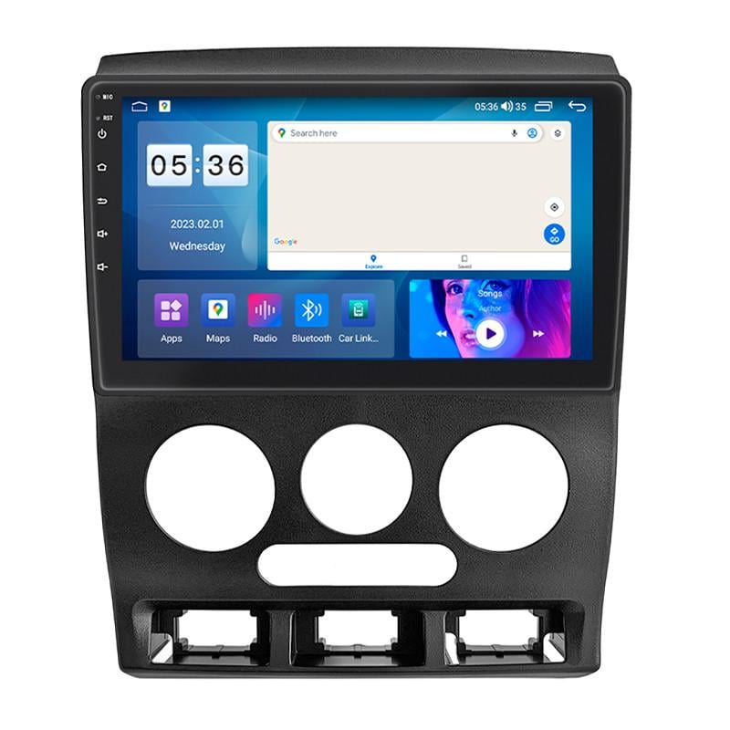 Автомагнитола штатная Lesko для Kia Rio I Рестайлинг 2002-2005 4/64 Гб CarPlay 4G Wi-Fi GPS Prime 9" (34764159)
