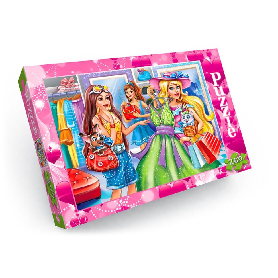 Пазлы детские Danko Toys Примерная 260 эл. Розовый (IP-177-P-281)
