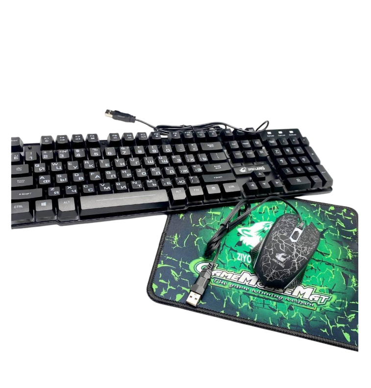 Клавиатура игровая проводная и мышь T5 (HS-357) Клавиатура игровая проводная и мышь T5 (HS-357)