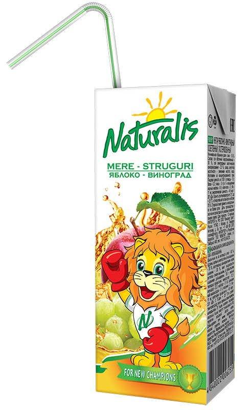 Нектар Naturalis Яблуко/Виноград 200 мл (51484446)