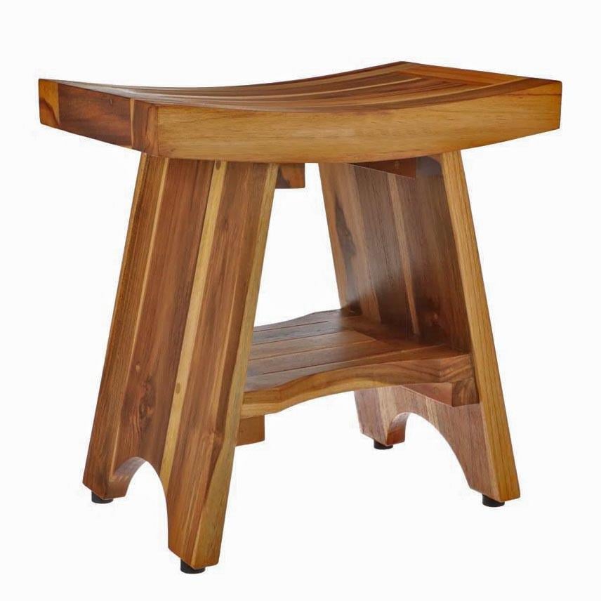 Табурет для ванной из дерева Провада Охра (ТВН-005404)