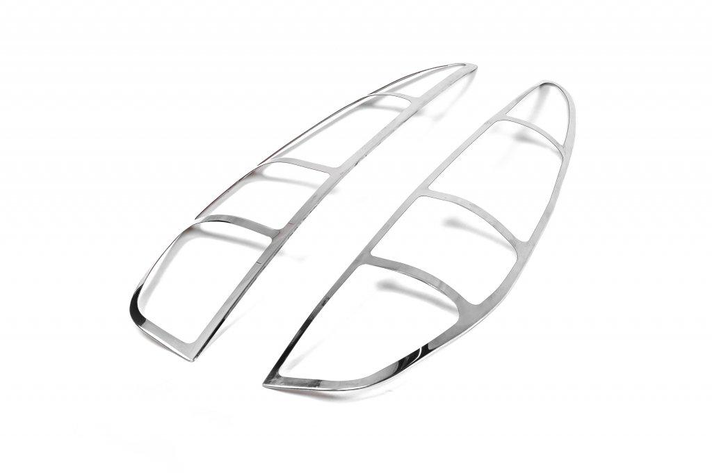 Накладки на стопы Carmos для Mercedes Vito W639 2004-2014 гг. нержавеющая сталь Хром