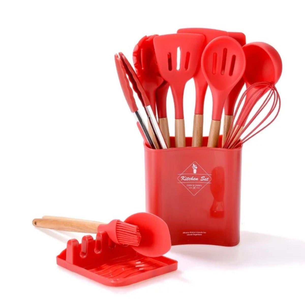 Набор кухонных предметов Kitchen Set силикон 13 предметов