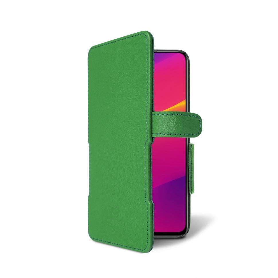 Чехол книжка Stenk Prime для OPPO A5 2020 Зеленый (65486)