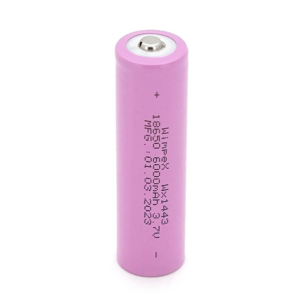 Акумулятор WMP-6000 18650 Li-Ion Tip Top 2300mAh 3,7V Pink (27921)