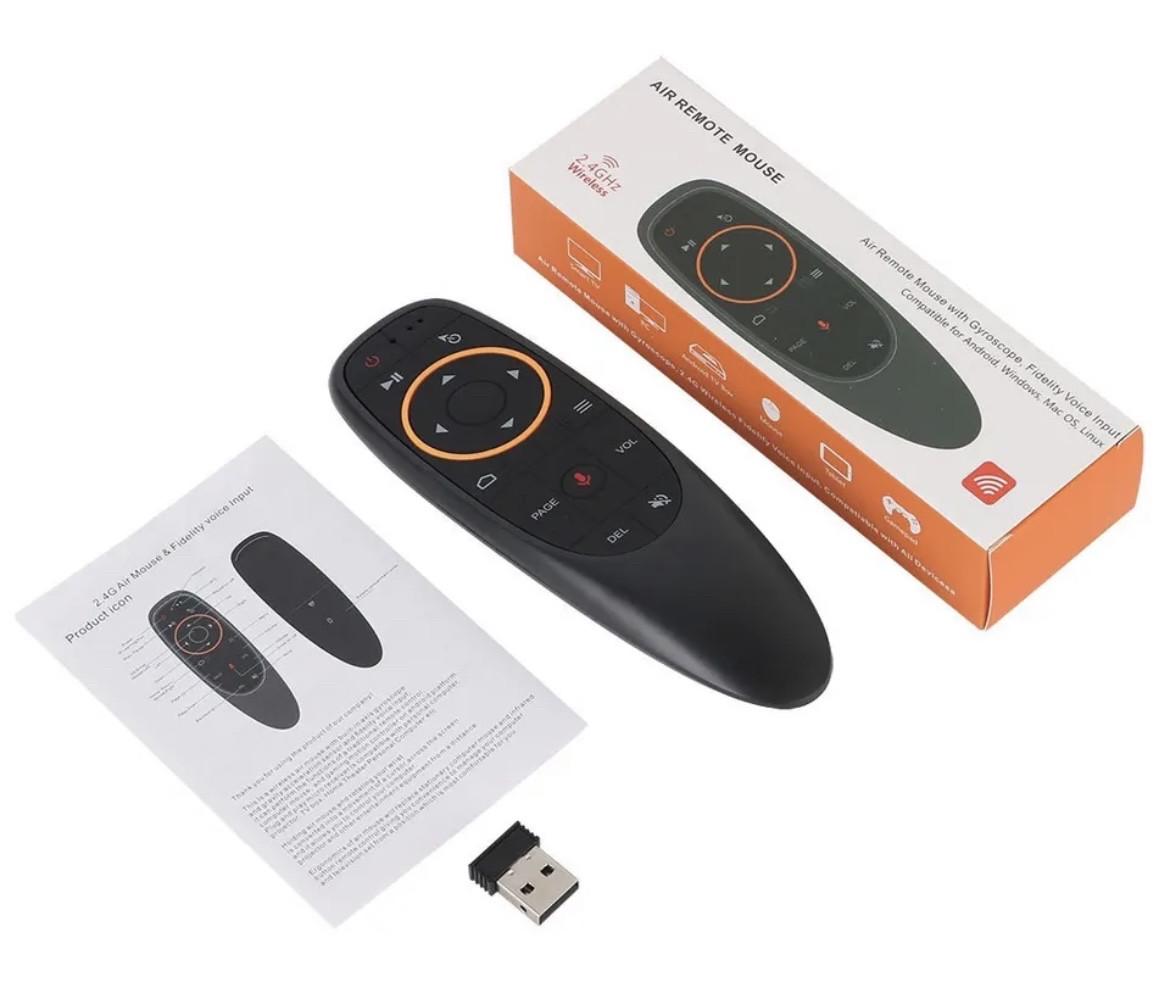 Аэропульт G10S с микрофоном и гироскопом Air Mouse удобный пульт для смарт приставок - фото 5