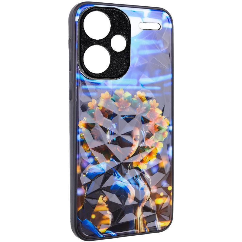 Противоударный TPU+PC чехол Prisma Ladies для Xiaomi Redmi Note 13 Pro+ Cyberpunk