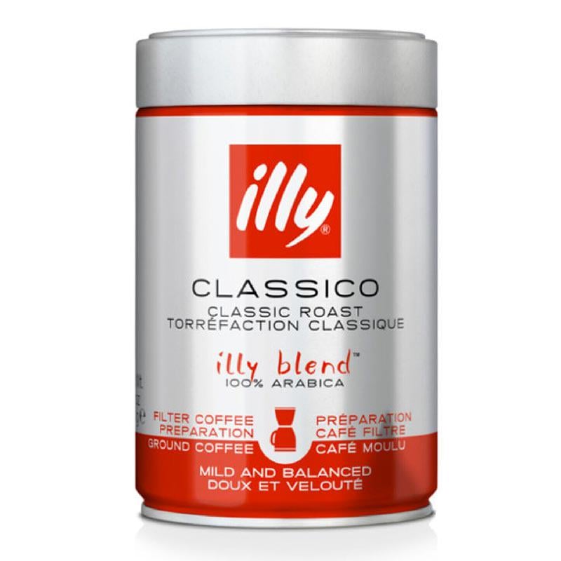 Кофе молотый (фильтр) Illy Espresso Classico 250 г (116055)